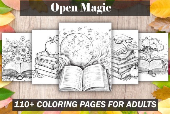 Download Open Magic Coloring Book for Adults - Magic coloring Collection