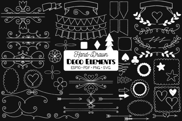 Download Decorative Elements White, Banner, Frame - Decor Collection