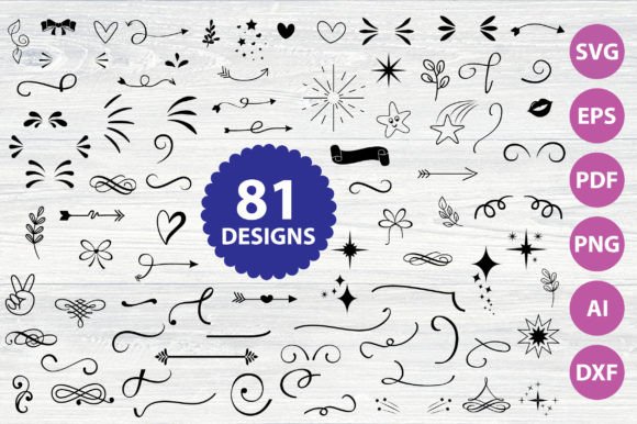 Download Decorative Elements SVG Bundle - Decor Collection