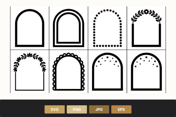 Download Decorative Arch Frame Collection - Decor Collection