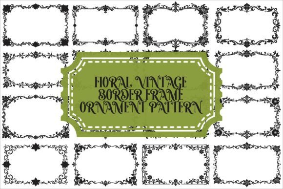 Download Elegant Frame with Decorative Border - Decor Collection